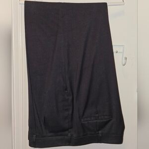 Savane Select Edition Men's Dark Charcoal Slacks 40W x 30L